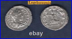 Caracalla Denier Antoninus Pius Avg Vict Part Max Date 204