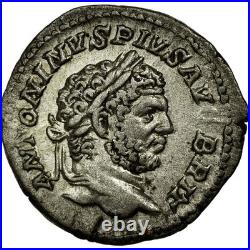 Caracalla, Denier, Argent, SUP, Cohen104