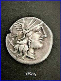 DENIER- C Plutius République romaine 121 avant JC très belle monnaie