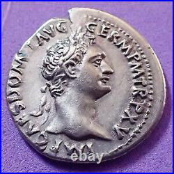 DOMITIANUS, DOMITIEN, denier Rome en 95-96, IMP XXI COS XVII CENS PP, 19mm, 3,14
