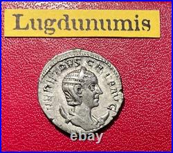 Denier Antoninianus Herennia Etruscilla IVNO REGINA Junon billon TTB+ 249-251 Denier Antoninianus Herennia Etruscilla IVNO REGINA Junon billon TTB+ 249-251