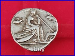 Denier Argent Republique Anonymes Roma Rare R1 Silver Coin Ttb+ Denier Argent Republique Anonymes Roma Rare R1 Silver Coin Ttb+