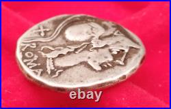 Denier Argent Republique Anonymes Roma Rare R1 Silver Coin Ttb+ Denier Argent Republique Anonymes Roma Rare R1 Silver Coin Ttb+