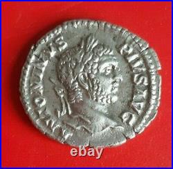 Denier Caracalla 210 Rome en Argent