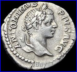 Denier Caracalla En Argent