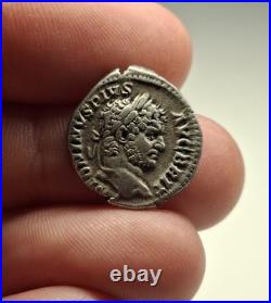 Denier Caracalla MONETA AVG, Monnaie Romaine, Roman Coin