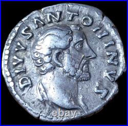 Denier D'antonin En Argent