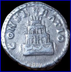 Denier D'antonin En Argent