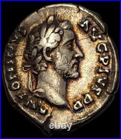 Denier D'antonin En Argent Qualitée +