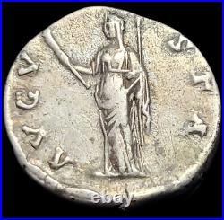 Denier De Diva Faustine En Argent Belle Qualité