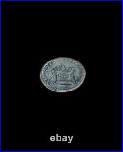 Denier De Domitien Frappé Sous Titus 80 De Notre ère Argent Numismatique
