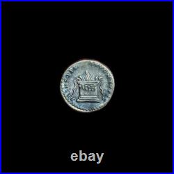 Denier De Domitien Frappé Sous Titus 80 De Notre ère Argent Numismatique