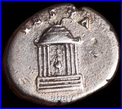 Denier De Neron En Argent