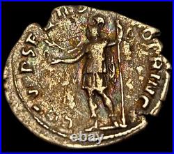 Denier De Trajan En Argent