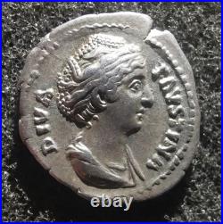 Denier Diva Faustina AVGVSTA