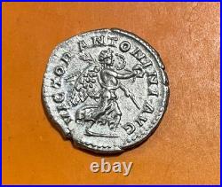 Denier ÉLAGABAL DENIER IMP CAES M AVR ANTONINVS AVG. VICTOR ANTONINI AVG. SPL