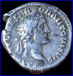 Denier En Argent D'antonin