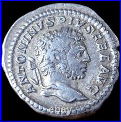 Denier En Argent De Caracalla Etat Magnifique