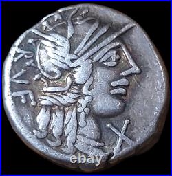 Denier En Argent De Minucius Rufus