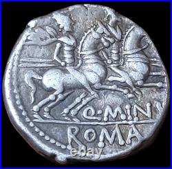Denier En Argent De Minucius Rufus