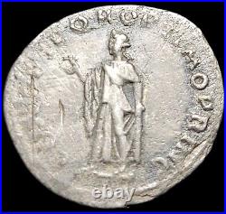 Denier En Argent De Trajan