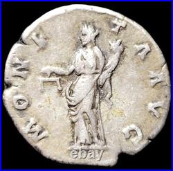 Denier En Argent Hadrien