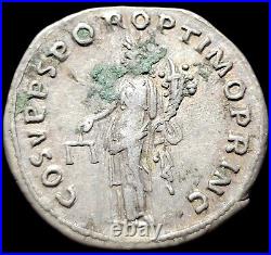 Denier En Argent Trajan