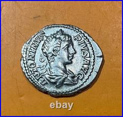 Denier Gordien III SALVS AVGVSTI Salus Argent SUP