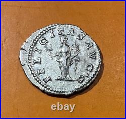 Denier Gordien III SALVS AVGVSTI Salus Argent SUP