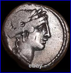 Denier Hostilicr République Romaine