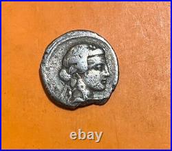 Denier TITIA 90 BC en Argent TTB Rome