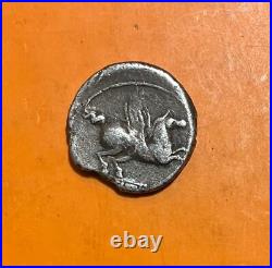 Denier TITIA 90 BC en Argent TTB Rome