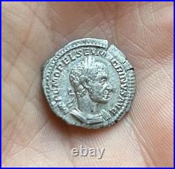 Denier de Macrin, SALVS PVBLICA (3,43g)