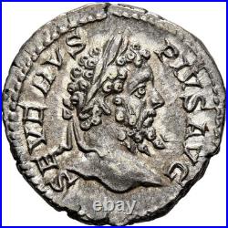 Denier en argent Septime Sévère TTB+ RIC 198