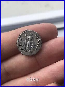 Denier romain Hadrien monnaie romaine/Roman Denarius Hadrianus Travel Series
