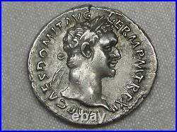 Domitien 81-96 Ad Rome 92-93 Denier D'Argent 3.51g C-281 Minerva Fighting R. #2