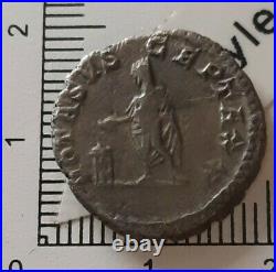 E10108 très rare denier septime sévère vota suscepta X monnaie romaine argent
