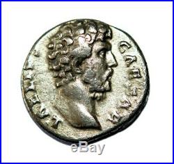 EMPIRE ROMAIN, AELIUS. 136-138 ap J. C. DENIER 137 DC, ROME