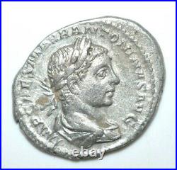Elagabalus, Argent Denier #4461#