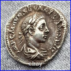 Empire romain, Alexander Severus, Denier, R/ P M TR P COS P P