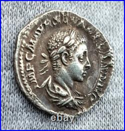 Empire romain, Alexander Severus, Denier, R/ P M TR P COS P P