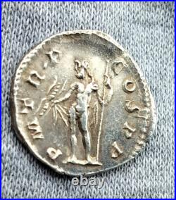 Empire romain, Alexander Severus, Denier, R/ P M TR P COS P P