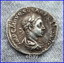 Empire romain, Alexander Severus, Denier, R/ P M TR P COS P P