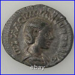 Empire romain, Aquilia Severa, Denier, R/ CONCORDIA, 2.95 Grs, TTB Empire Romain