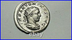 Empire romain Elagabale denier +218 +222 ap J. C