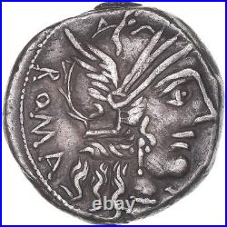 Fannia, Denier, 123 BC, Rome, Argent, TTB+, Crawford275/1