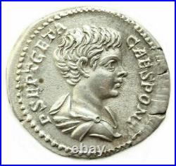 GETA (198-212) denier, 200 Rome
