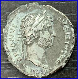 Hadrien 117-138 Denier Cos III Abondance