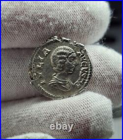 JULIA DOMNA Denier FELICITAS, Roman Coin, Monnaie Romaine