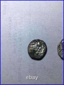 Lot De 3 Deniers Gaulois En Argent